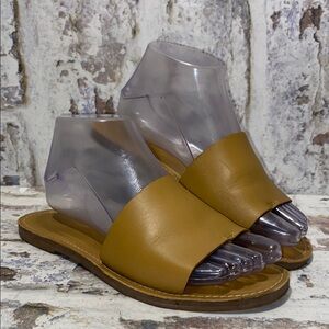 Madewell Tan Leather Sandals